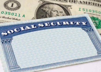 SSA card and dollars to talk about Social Security and the new COLA increase