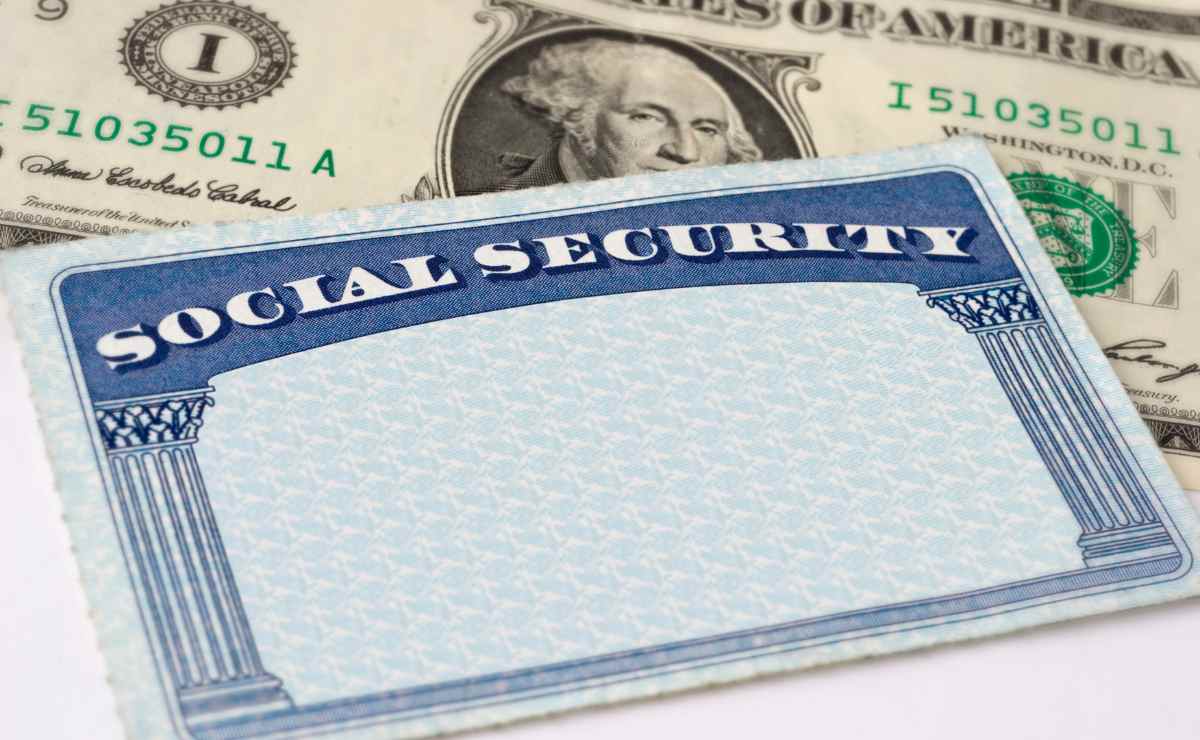 SSA card and dollars to talk about Social Security and the new COLA increase