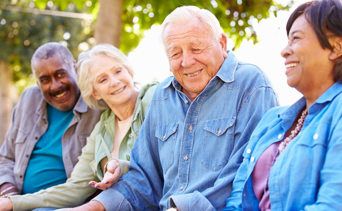 Retirees happily smiling since millions of seniors will take advantage of the latest COLA increase in social Security benefits