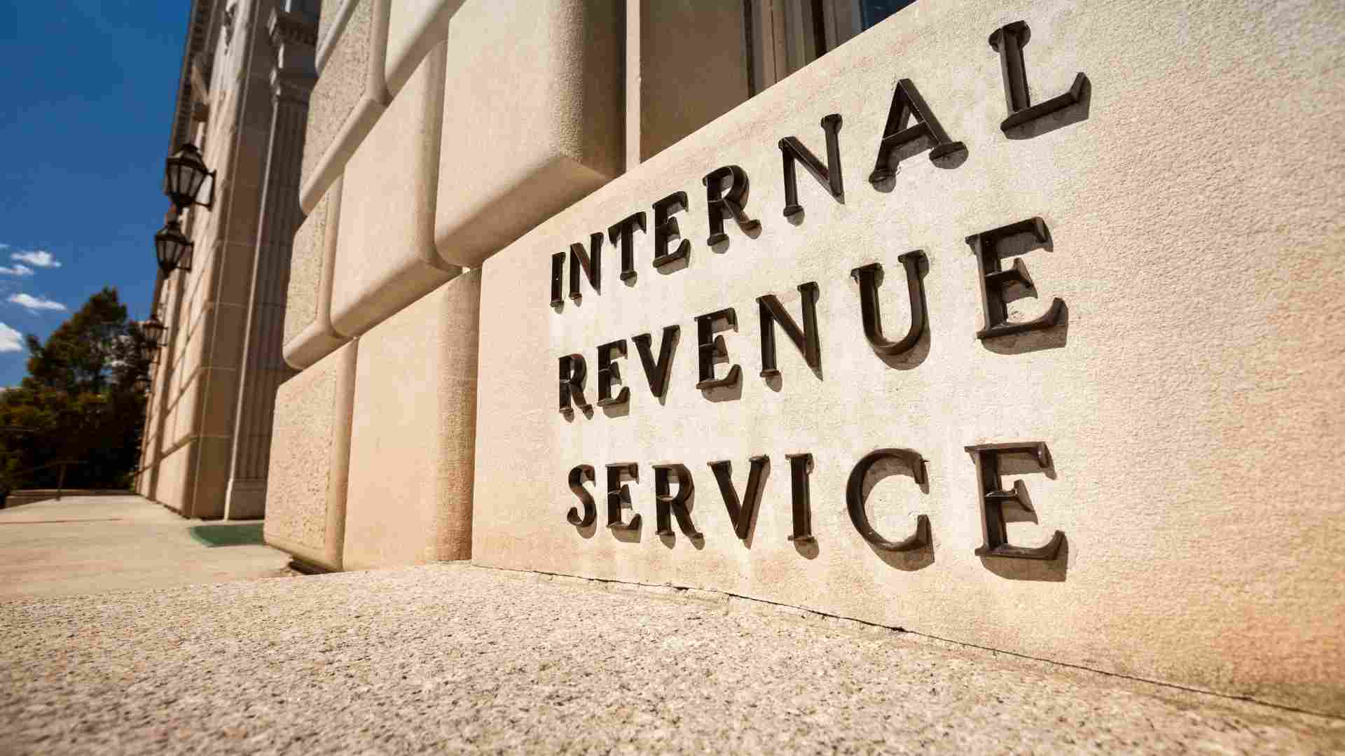 Follow the advice from the Government and the IRS