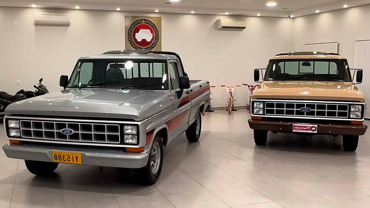 Rare Find Two Classic Ford F-1000s Unearthed – A Look at Iconic Full-Size Pickups