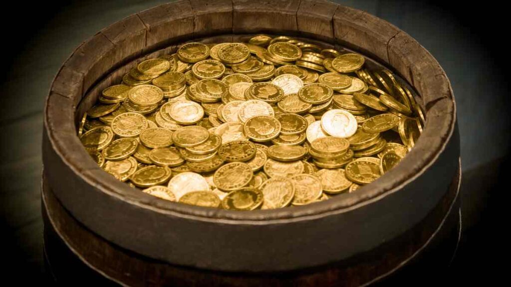 Law in Mexico regarding discovered treasures and gold coins