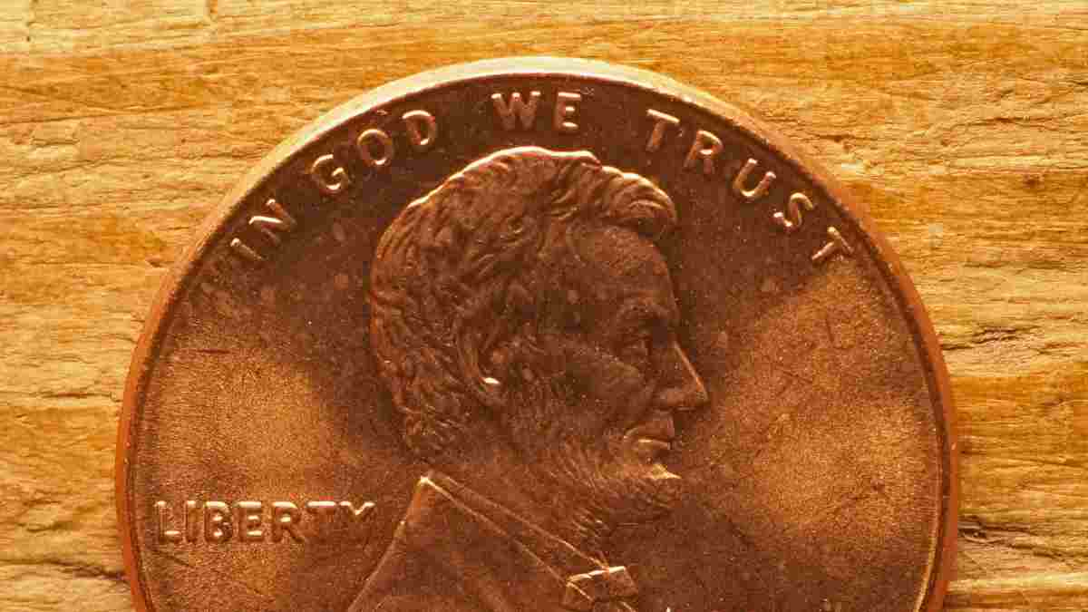 One-cent coin worth 10k dollars