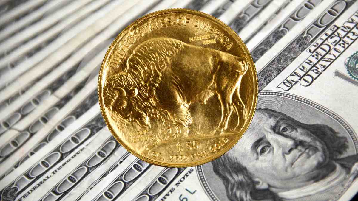 50-dollar coin made of gold sold for over 10K dollars