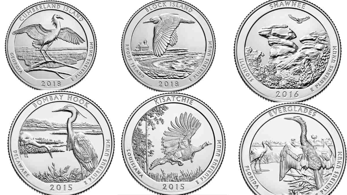 U.S. coins for birding enthusiasts