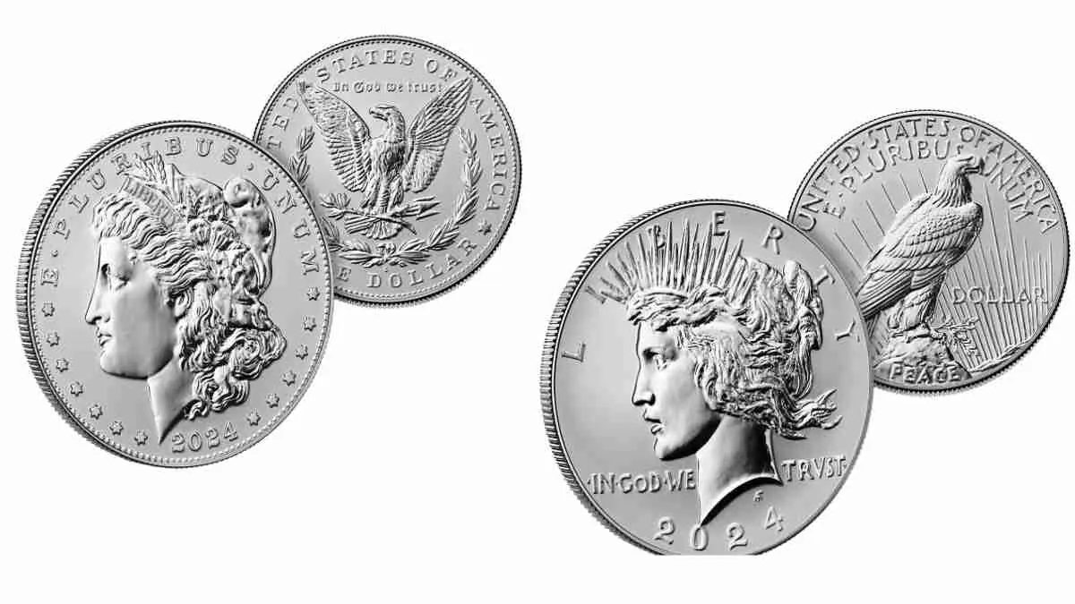 Morgan Dollar and Peace Dollar coins