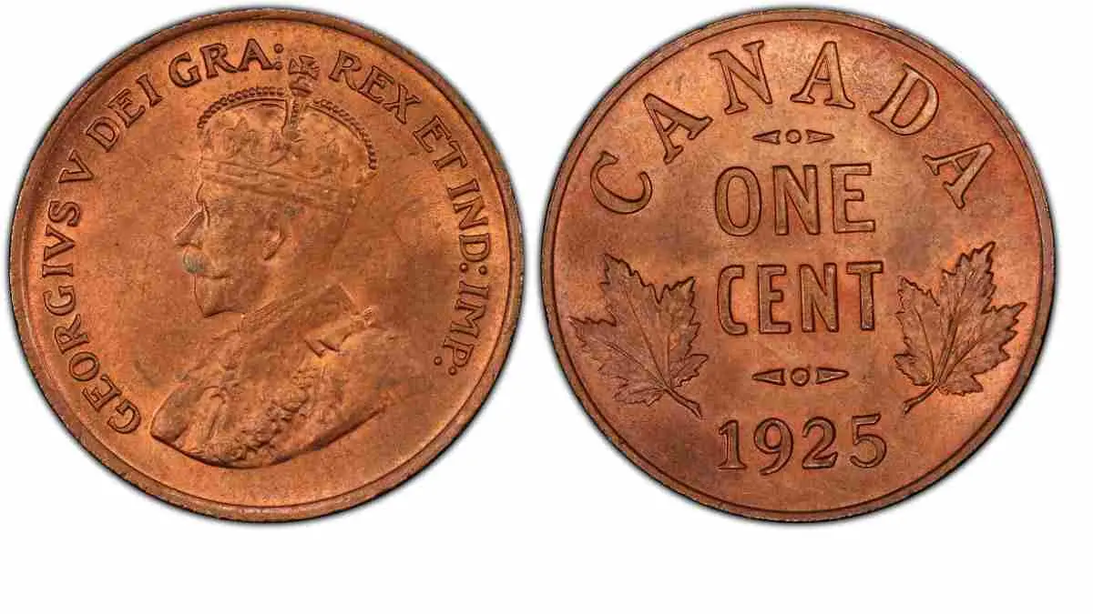 Valuable and rare Canadian cent, great for coin collectors