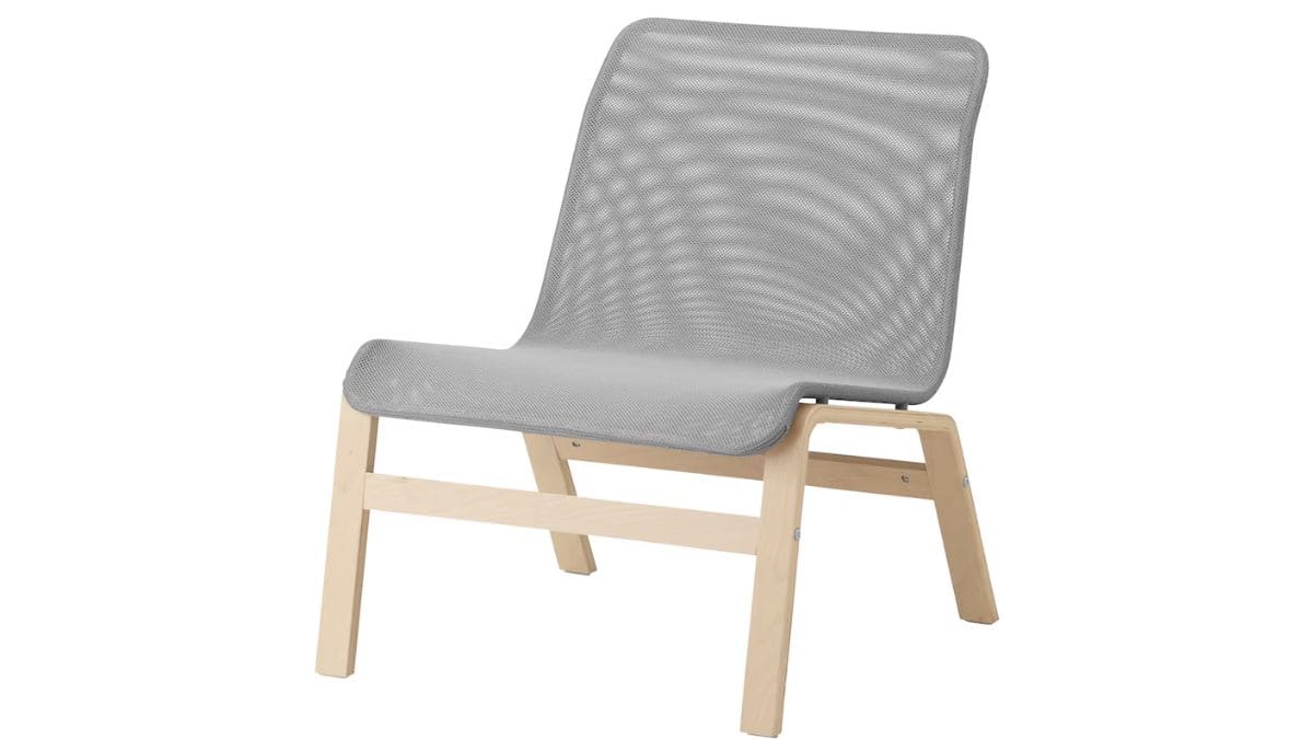 El sillón NOLMYRA de IKEA en los 'SPECIAL PRICES' de la tienda sueca