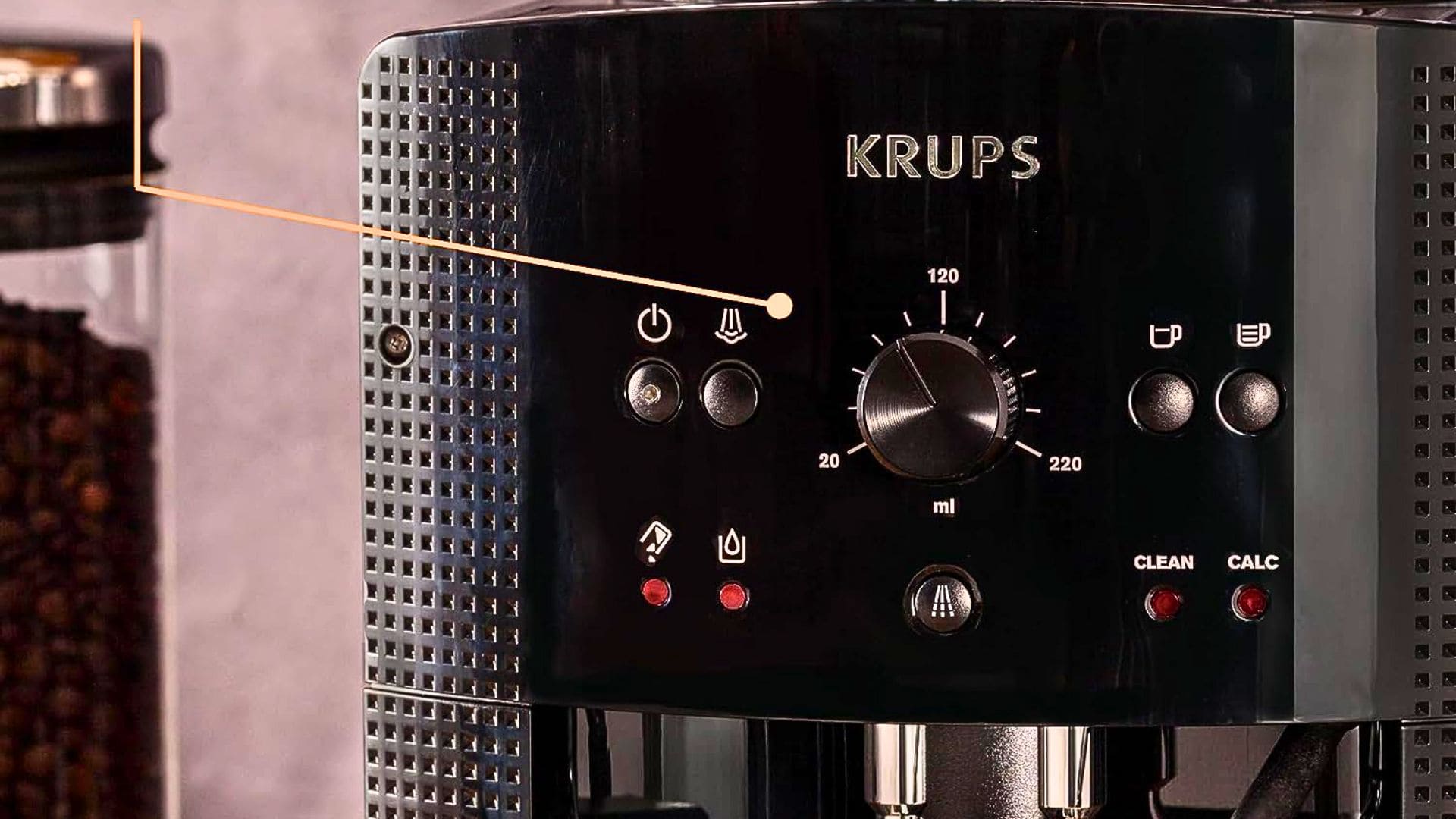 La cafetera superautomática de Krups en Amazon