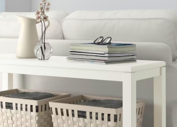 El mueble estilo consola de la serie HAVSTA de IKEA