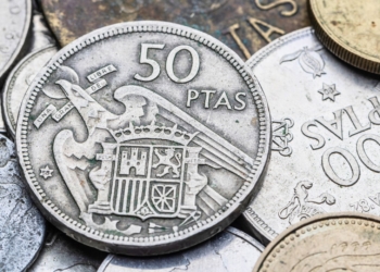 5 monedas de cinco pesetas mejor valoradas