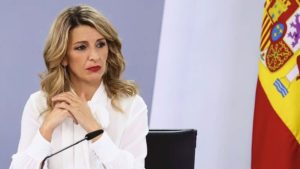 Yolanda Díaz revela por qué no se ha subido el subsidio por desempleo del SEPE en 2024