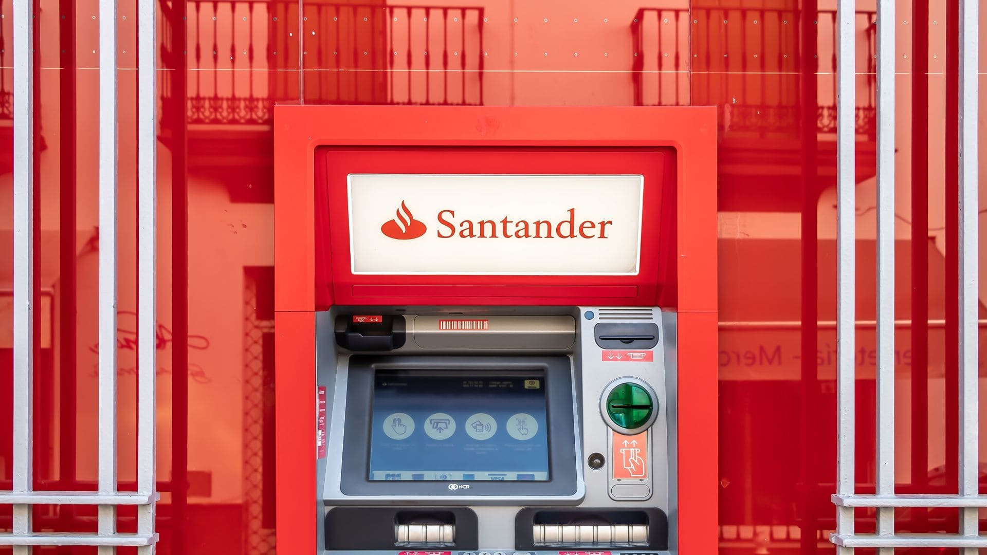Banco Santander Cajeros automáticos