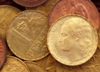 5 monedas de cinco pesetas mejor valoradas