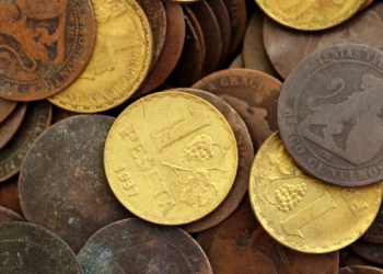 Moneda 100 pesetas oro mejor valorada España