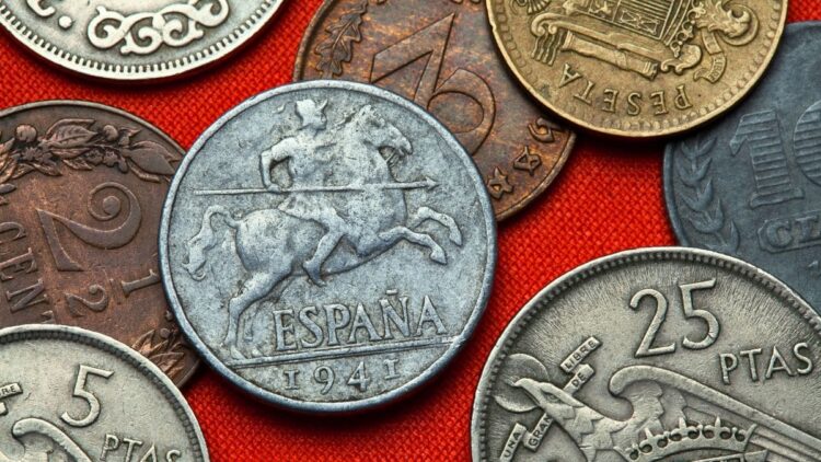 Monedas numismática España más valiosas