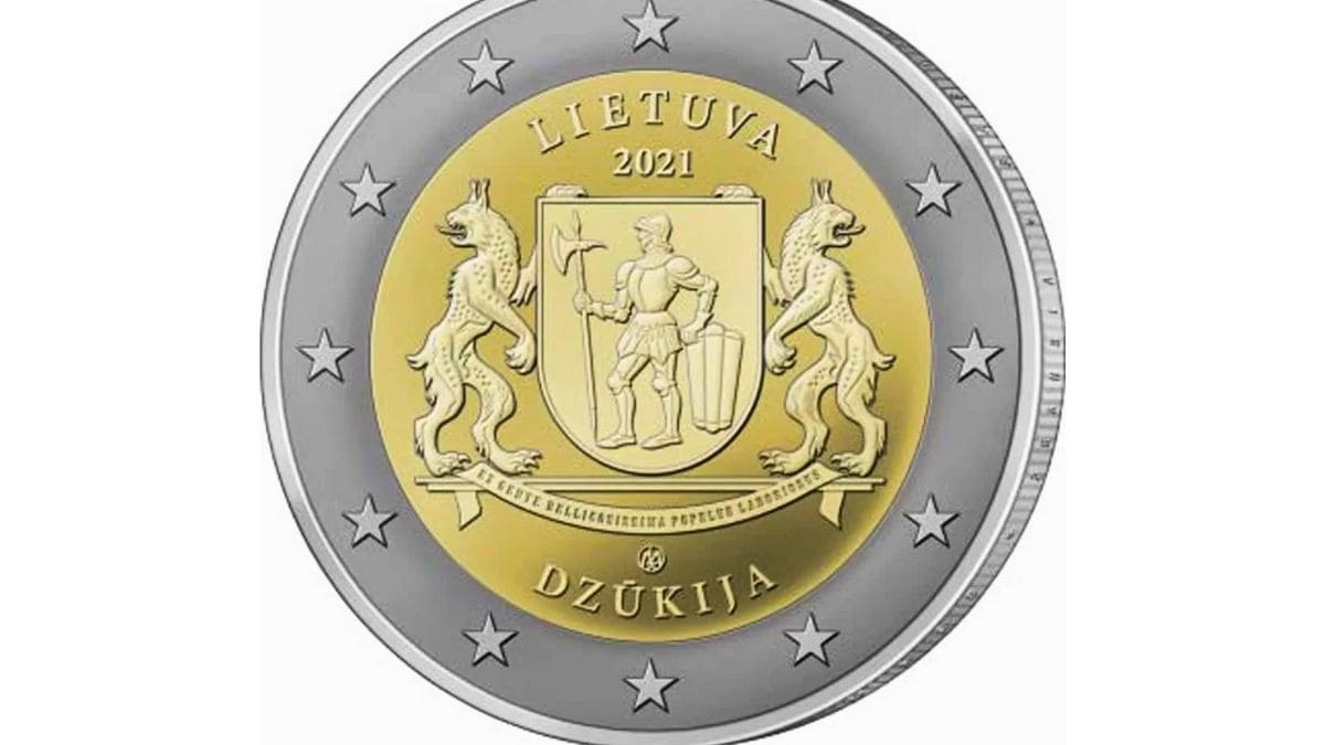 Moneda dos euros europea valor 