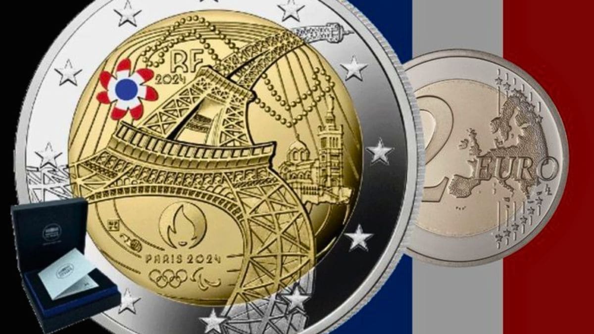 Moneda 2 euros Juegos Olímpicos París