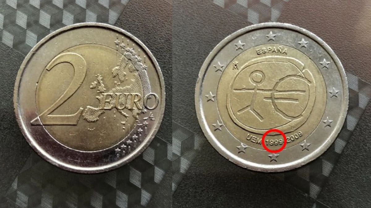 Moneda dos euros conmemorativa emitida 2009
