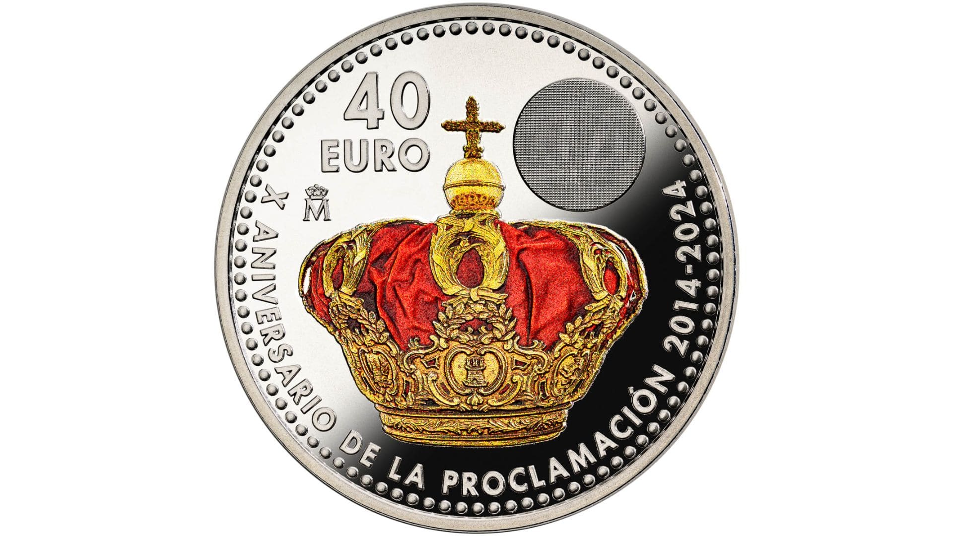 Moneda 40 euros