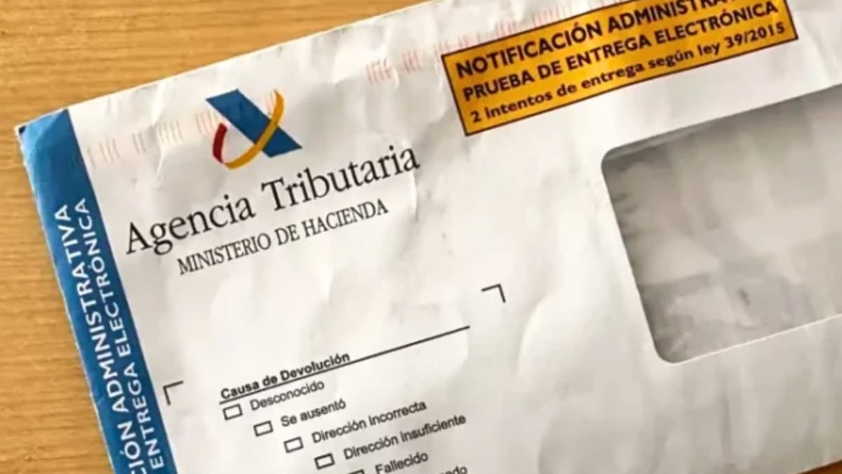 Cartas Hacienda autómos declaracion Renta