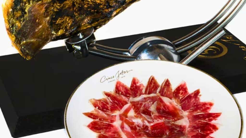 Jamón ibérico 5J El Corte Inglés descuento